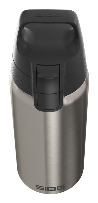 SIGG Shield One Isolierflasche 500 ml – doppelwandig, Edelstahl, Klappdeckel