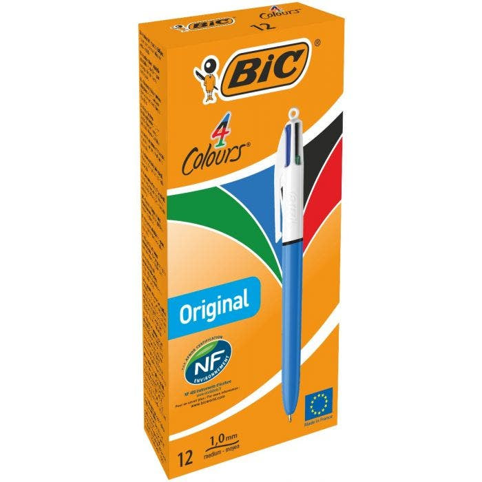 BIC Kugelschreiber – mehrfarbig – 12 Stk.