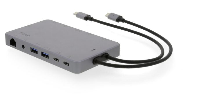 LMP Display 2 Dockingstation – USB-C, 2× DP, 2× HDMI, 2× USB-A, 2× USB-C, 100 W PD, GbE, für Mac (2016–20)