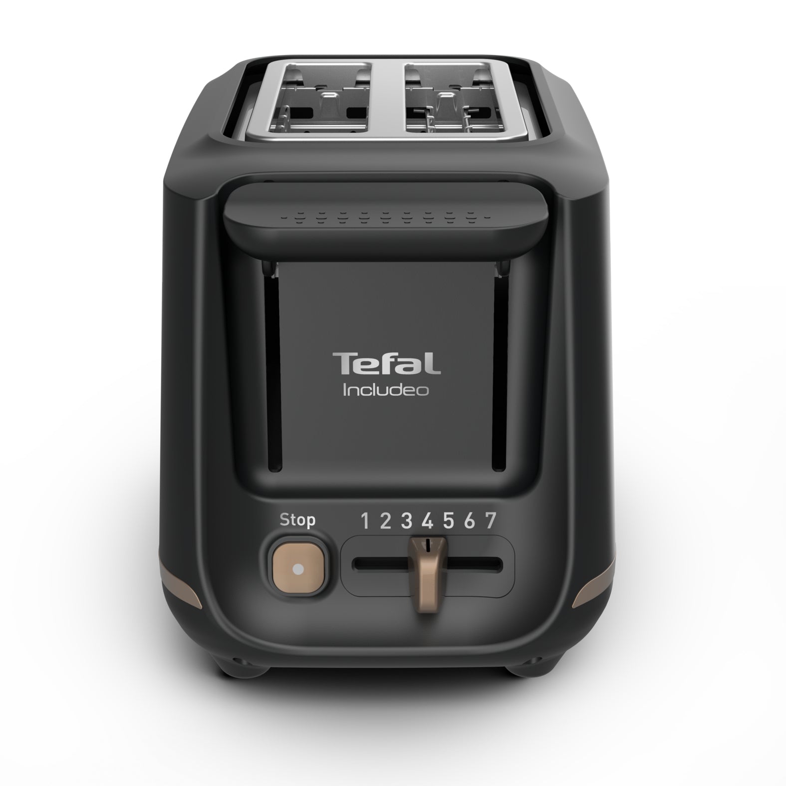 Tefal Toaster Includeo TT533811 – 2 Scheiben, 7 Bräunungsstufen, 850 W – schwarz