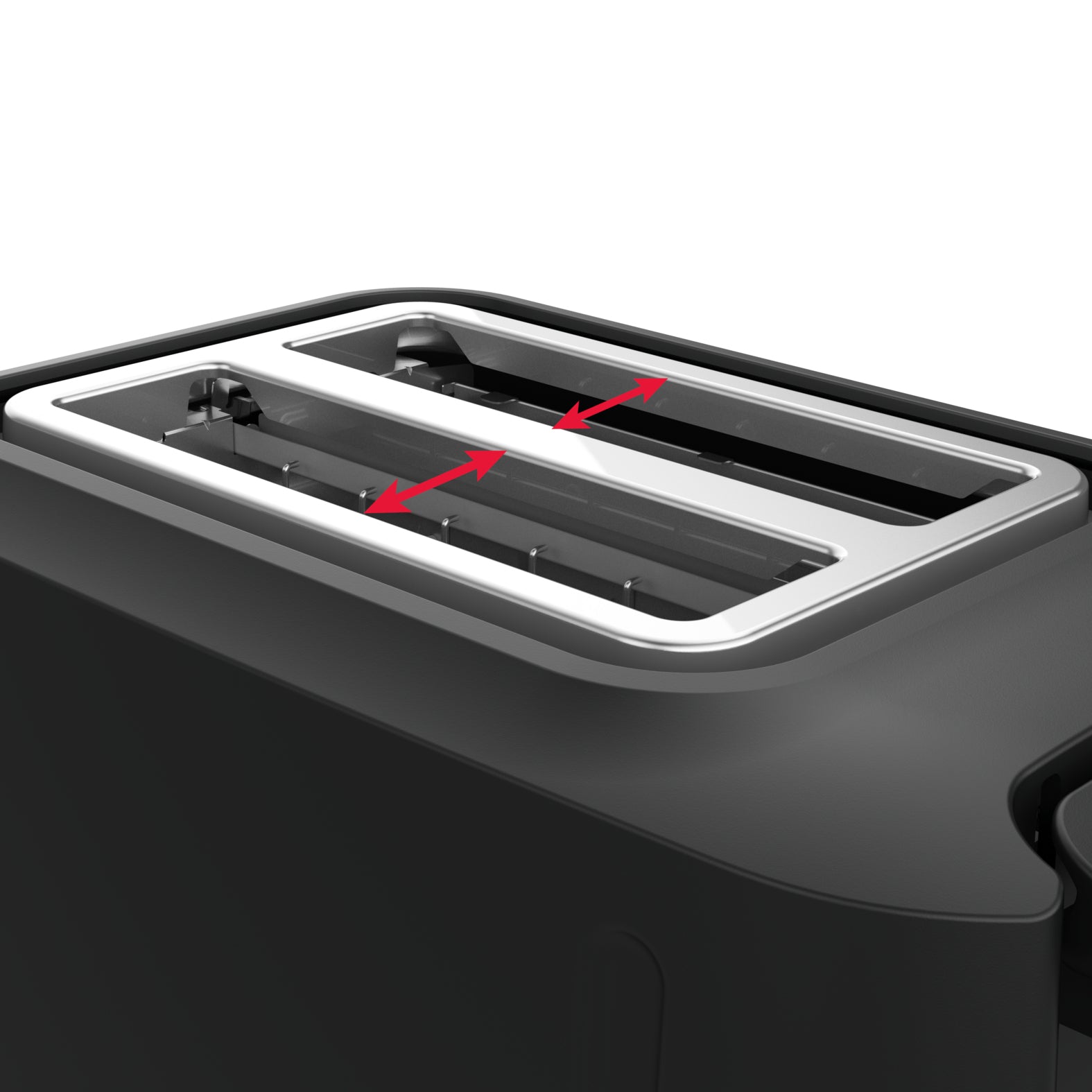 Tefal Toaster Includeo TT533811 – 2 Scheiben, 7 Bräunungsstufen, 850 W – schwarz