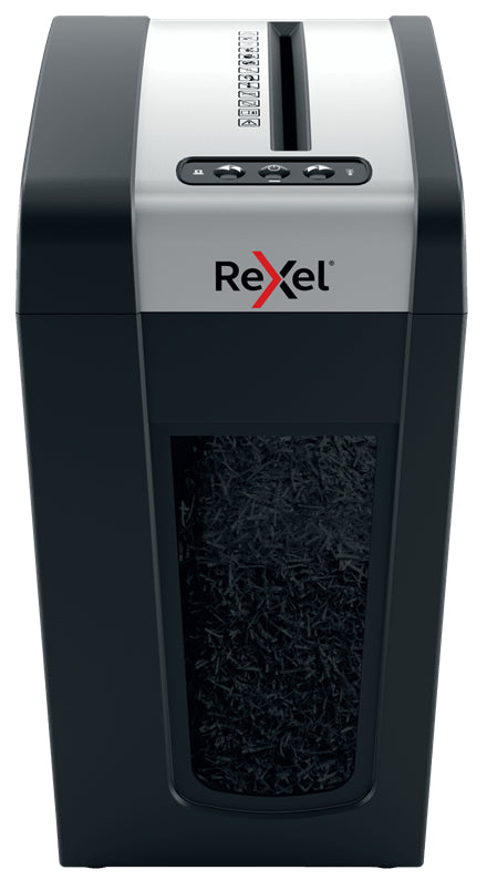 Rexel Aktenvernichter Secure MC6-SL – Whisper Shred leise, 18 l Korbvolumen