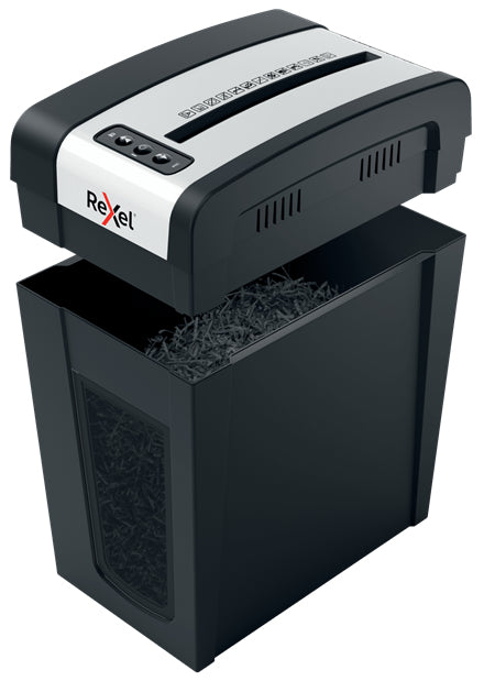 Rexel Aktenvernichter Secure MC6-SL – Whisper Shred leise, 18 l Korbvolumen