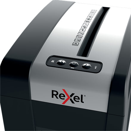 Rexel Aktenvernichter Secure MC6-SL – Whisper Shred leise, 18 l Korbvolumen