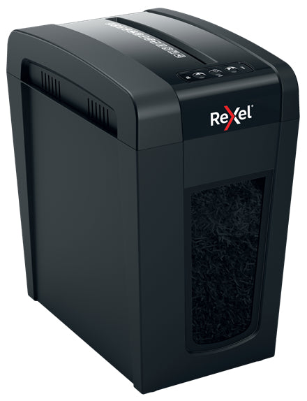 Rexel Secure X10-SL Slimline – Aktenvernichter, DIN P-4, Partikelschnitt 4 × 40 mm, 10 Blatt, 18 l, A4
