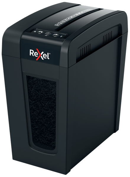 Rexel Secure X8-SL Slimline – Aktenvernichter, DIN P-4, Partikelschnitt 4 × 40 mm, 8 Blatt, 14 l, A4