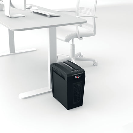 Rexel Secure X8-SL Slimline – Aktenvernichter, DIN P-4, Partikelschnitt 4 × 40 mm, 8 Blatt, 14 l, A4