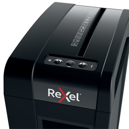 Rexel Secure X8-SL Slimline – Aktenvernichter, DIN P-4, Partikelschnitt 4 × 40 mm, 8 Blatt, 14 l, A4
