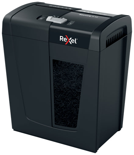 Rexel Aktenvernichter, DIN P-4, Partikelschnitt 4 × 40 mm, 10 Blatt, 18 l, A4