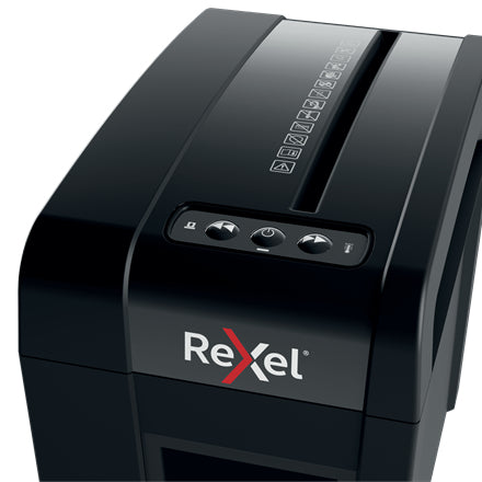 Rexel Secure X6-SL Slimline – Aktenvernichter, DIN P-4, Partikelschnitt 4 × 40 mm, 6 Blatt, 10 l, A4