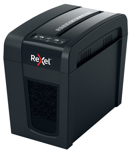 Rexel Secure X6-SL Slimline – Aktenvernichter, DIN P-4, Partikelschnitt 4 × 40 mm, 6 Blatt, 10 l, A4