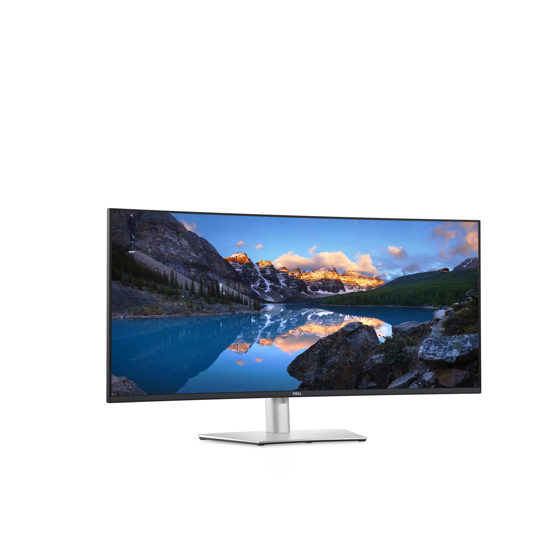 DELL UltraSharp U4021QW – Monitor, 39,7", 5120 × 2160, IPS, 60 Hz, 300 cd/m², USB-C, VESA 100 × 100, Silber