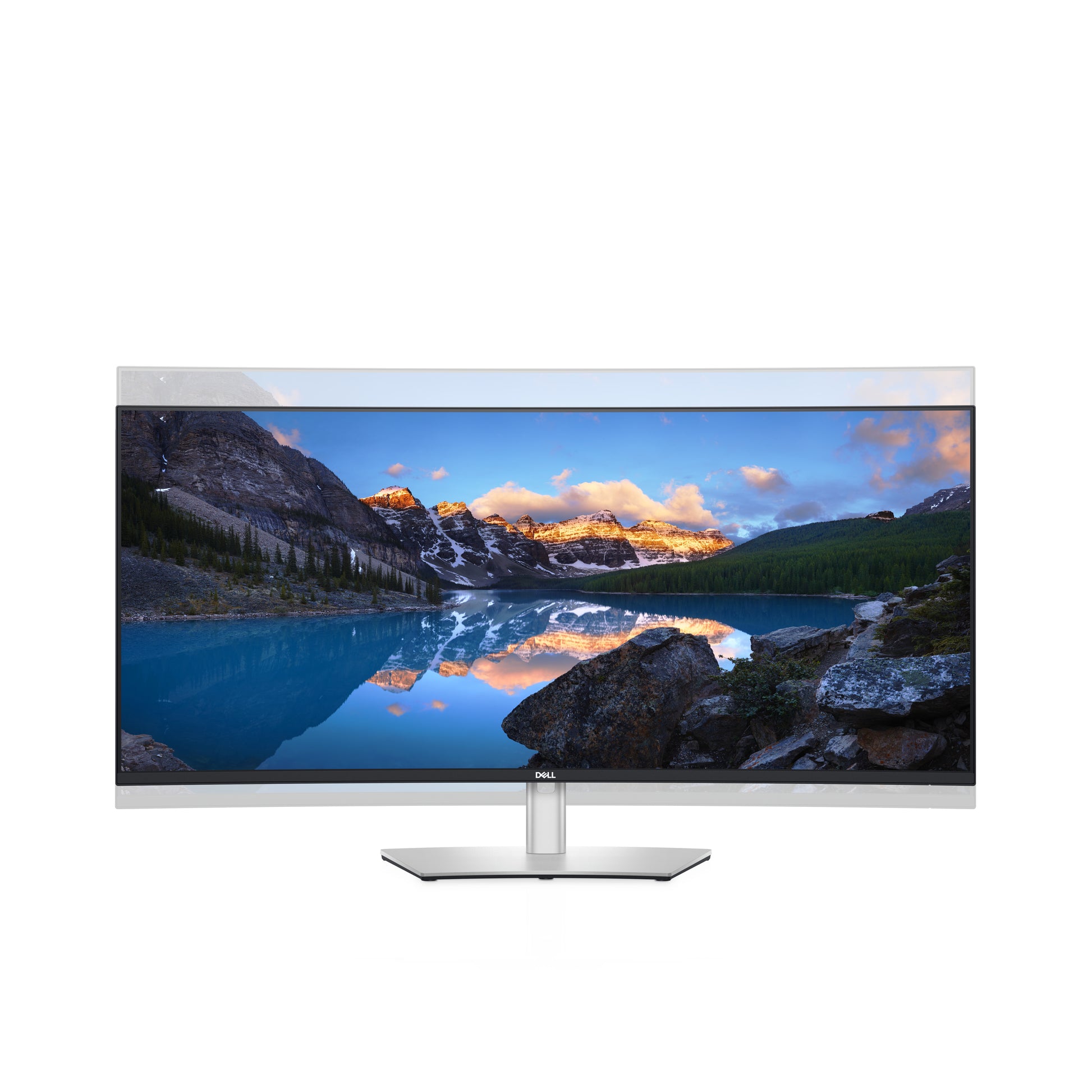 DELL UltraSharp U4021QW – Monitor, 39,7", 5120 × 2160, IPS, 60 Hz, 300 cd/m², USB-C, VESA 100 × 100, Silber