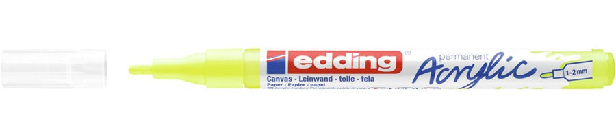 Edding Permanent Marker – Neongelb