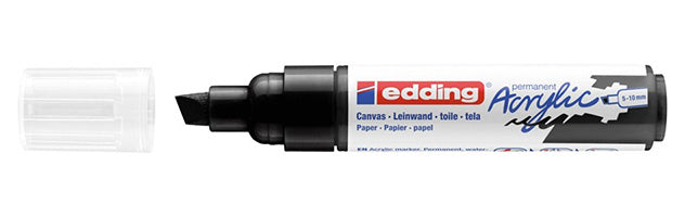 Edding Acrylmarker 5000 – Tiefschwarz