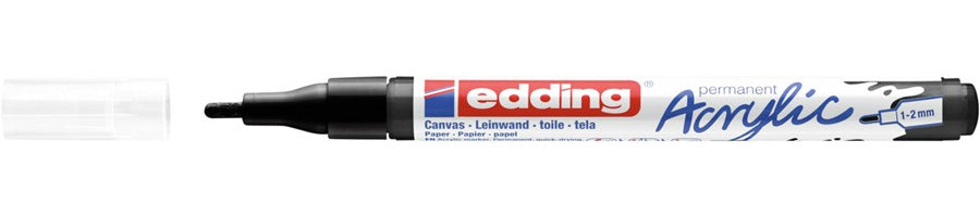Edding Acrylic Marker für Permanent-Marker – Schwarz