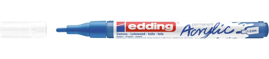 Edding Acrylmarker für Permanentmarker – Enzianblau