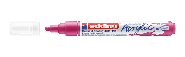 Edding Acrylmarker – Telemagenta, 1 Stk.