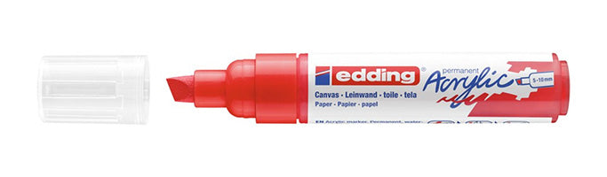 Edding Acrylic Marker – Verkehrsrot