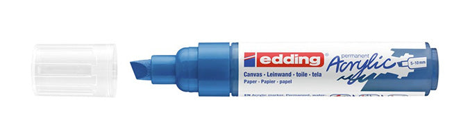 Edding Acrylmarker – Enzianblau