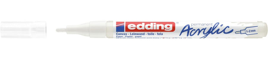 Edding Acrylmarker – Verkehrsweiss