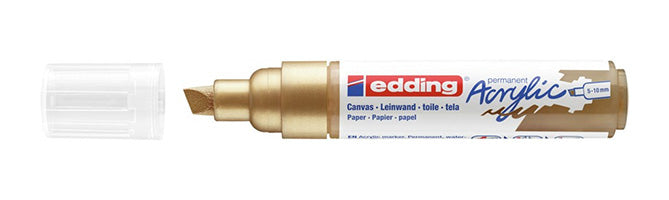 Edding Acrylmarker für Permanentmarker – Reichgold