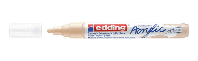 Edding Acrylmarker für Permanent-Marker – Warmbeige