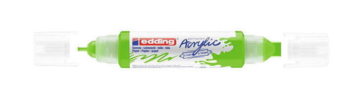 Edding Permanent Marker – gelbgrün