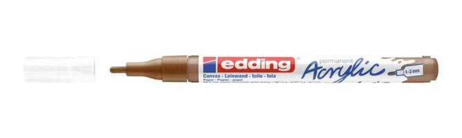 Edding Acrylmarker – Haselnuss