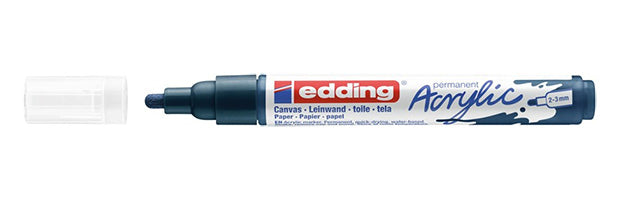 Edding Acrylmarker für Permanent-Marker – Nachtblau