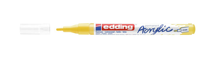 Edding Acrylmarker – Verkehrsgelb, 1er