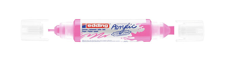Edding Permanentmarker für dunkles Papier – Neonpink