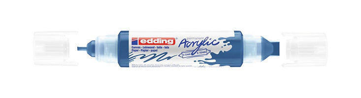 Edding Acrylmarker für Acrylbilder – Enzianblau
