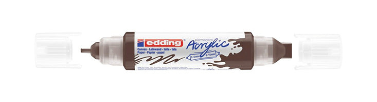 Edding Acrylmarker für Permanent-Marker – Schokoladenbraun