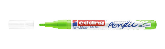 Edding Acrylmarker – gelbgrün