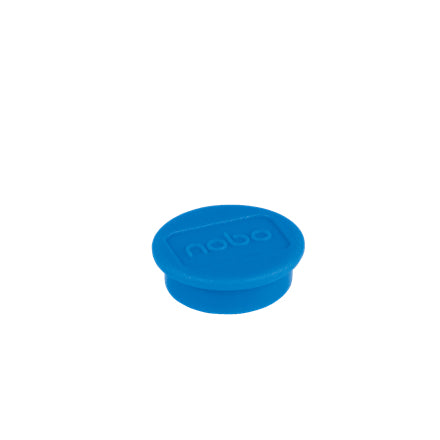 Nobo Tafelmagnete – Ø 13 mm – 10 Stk. – blau