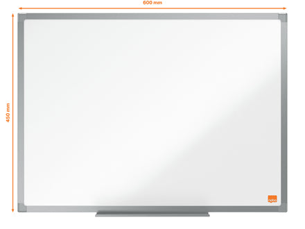 Nobo Essence Whiteboard – Emaille, magnetisch – 60 × 45 cm