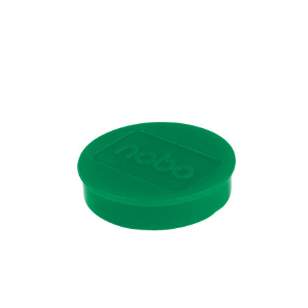 Nobo Tafelmagnete – Ø 32 mm – 10 Stk. – grün