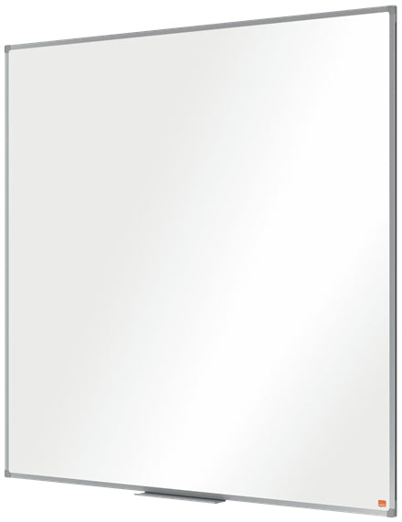 Nobo Whiteboard – 119,6 × 119,6 cm, Melamin, magnetisch, Aluminiumrahmen, Wandmontage