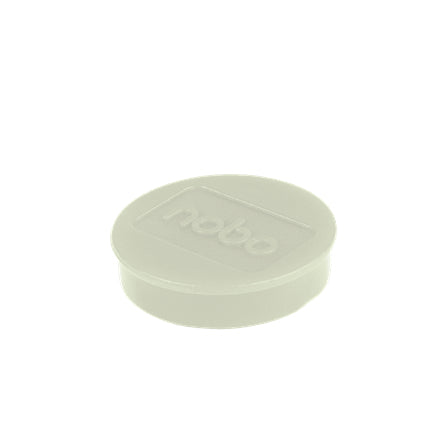 Nobo Tafelmagnete – Ø 32 mm – 10 Stk., weiss