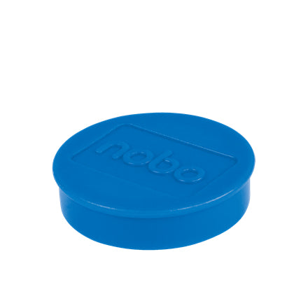 Nobo Tafelmagnete – Ø 38 mm – 10 Stk. – blau