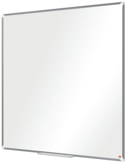 Nobo Whiteboard – 120,1 × 120,1 cm, Melamin, magnetisch, Aluminiumrahmen, Wandmontage