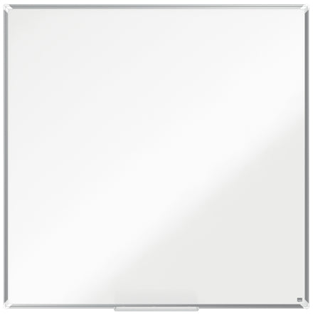 Nobo Whiteboard – 120,1 × 120,1 cm, Melamin, magnetisch, Aluminiumrahmen, Wandmontage