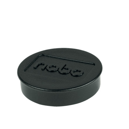 Nobo Tafelmagnete – Ø 38 mm – 10 Stk. – schwarz