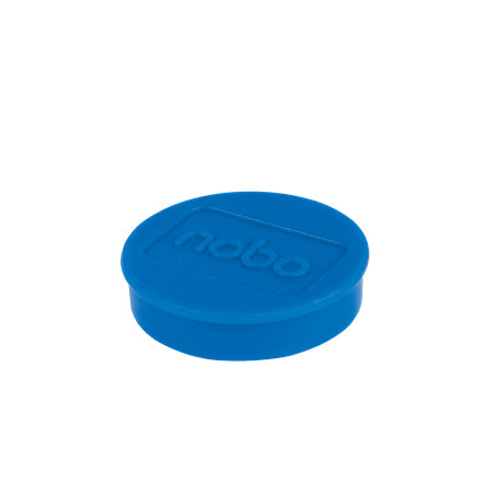 Nobo Tafelmagnete – Ø 32 mm, 10 Stk., blau