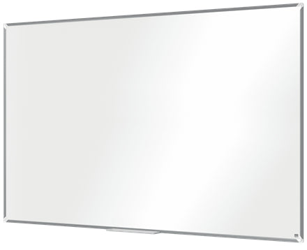 Nobo Whiteboard – 200 × 100 cm, Melamin, Aluminiumrahmen, Wandmontage, inkl. Befestigungsmaterial, Marker