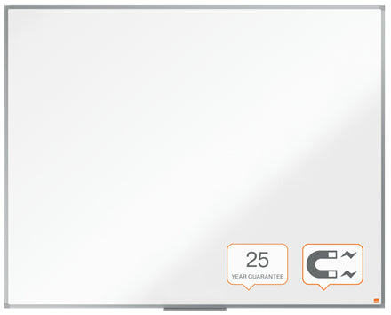 Nobo Whiteboard – 150 × 120 cm, Aluminiumrahmen, Wandmontage, inkl. Stiftablage
