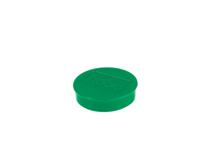 Nobo Tafelmagnete – Ø 38 mm, 10 Stk., grün