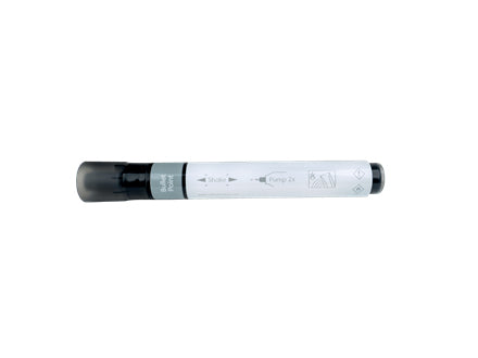 Nobo Whiteboard-Marker – Pinselspitze 3 mm, sortiert, 10 Stk., trocken abwischbar – für Emaille