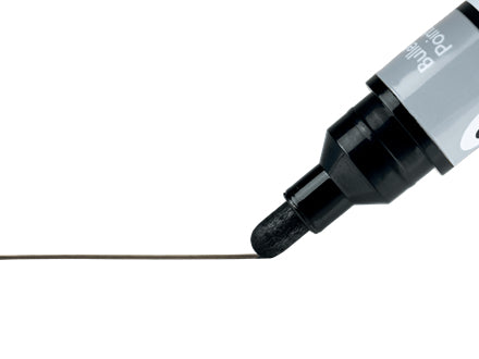Nobo Whiteboard-Marker – schwarz, 10 Stk., trocken abwischbar, nachfüllbar – für Emaille & Whiteboards